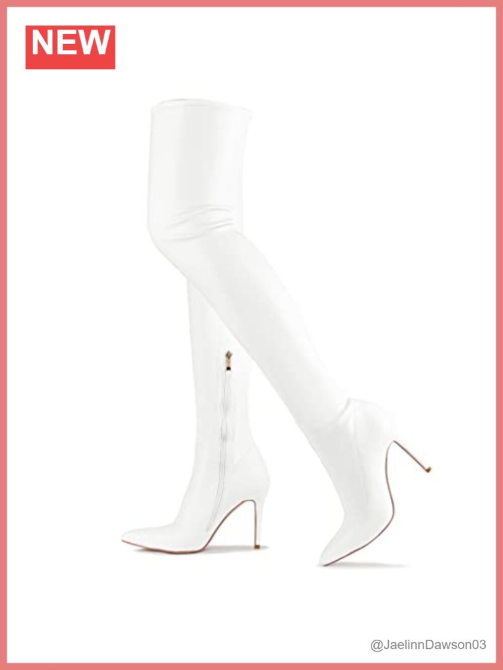 Over the Knee Boots Pointed Toe Stiletto Thigh High Faux Suede Women's